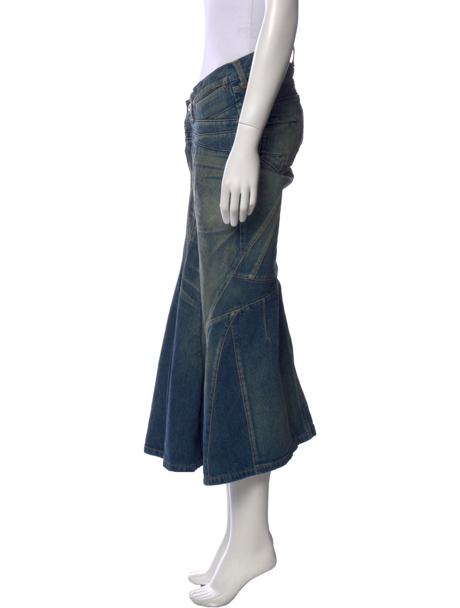 Junya Watanabe Comme des Garçons 2016 Midi Length Skirt